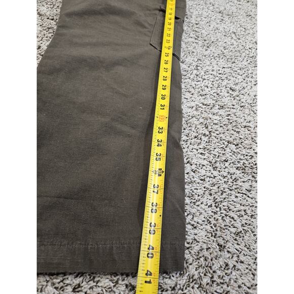 Carhartt Pants Double Knee Cargo Carpenter Relaxed Fit Ripstop Men 42X30 Brown - Picture 9 of 9